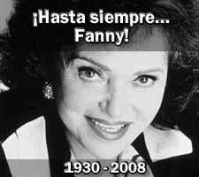 ¡Hasta siempre... Fanny!
