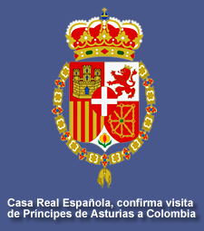 Casa Real Española, confirma visita de Príncipes de Asturias a Colombia