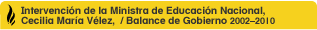 balance de Gobinero 2002 -2010