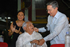 El Presidente Álvaro Uribe Vélez saluda al fundador y rector vitalicio de la Universidad del Sinú, Elías Bechara Zainum, a quien entregó este jueves la Orden de Boyacá con motivo de los 35 años del centro académico con sede principal en Montería.