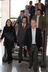 El Presidente Álvaro Uribe, junto al Gerente Encargado y funcionarios de Radio Televisión Nacional de Colombia (Rtvc), hicieron un recorrido por las nuevas instalaciones de la empresa de comunicaciones. 