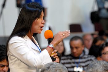 Durante la Rendición de Cuentas del Gobierno, celebrada este sábado en Bogotá, la Viceministra de Agua, Leyla Rojas, entregó un reporte sobre los avances de los Planes Departamentales de Agua en municipios de la Costa Caribe. 