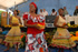 Con un baile típico del Caribe colombiano,  las jóvenes del Grupo de Danzas de la Caja de Compensación Familiar Cajasai, le dieron la bienvenida al Presidente Álvaro Uribe Vélez, al Consejo Comunal de Gobierno que se realizó este sábado en la isla de San Andrés. 