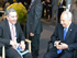 El Presidente de Colombia, Álvaro Uribe Vélez, durante la reunión con el Presidente de Israel, Simon Peres, en el marco de la Cumbre sobre el Cambio Climático, que se desarrolla en Copenhague (Dinamarca).