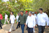 Acompañados por sus cancilleres, los presidentes Uribe y Chávez hicieron un corto recorrido por los jardines de la Casa de Huéspedes Ilustres de Cartagena, donde se reunieron, este sábado 24 de enero, para buscar mecanismos que beneficien a las dos economías, en medio de la crisis mundial.