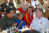 Al mostrarse gratamente sorprendido por la calidad musical de las interpretaciones de Los Niños Vallenatos, el Presidente Hugo Chávez  invitó a los pequeños a Venezuela, para que también muestren allí sus cualidades artísticas.