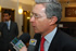 Desde Davos, Suiza, donde participa en el Foro Económico Mundial, el Presidente Álvaro Uribe anunció que se hará seguimiento riguroso a las últimas medidas adoptadas por el Gobierno y la Fuerza Pública contra la extorsión y el terrorismo. Pidió a los colombianos que ayuden con información.