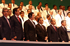 El Presidente Álvaro Uribe Vélez -a la derecha, junto a su homólogo de México, Felipe Calderón- asistió este miércoles a la ceremonia de posesión del nuevo Presidente de Panamá, Ricardo Martinelli Berrocal, en el Teatro Anayansi de Ciudad de Panamá.