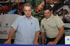 El Presidente Álvaro Uribe Vélez dialoga con el Ministro de Defensa encargado, general Freddy Padilla de León, durante  el ‘Quinto Encuentro Internacional de Coordinación Interagencial’, que se realizó este jueves 23 de julio en Santa Marta.