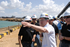 El Presidente Álvaro Uribe visitó este viernes 31 de julio el mirador donde se carga el carbón proveniente de la mina de El Cerrejón, durante su visita a Puerto Bolívar, en La Guajira.