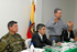 El Presidente de la República, Álvaro Uribe Vélez, lideró este lunes un Consejo de Seguridad en Tuluá, Valle. El Mandatario revisó la situación del centro y norte del departamento junto con el Comandante de las Fuerzas Militares, general Freddy Padilla de León; el Gobernador del Valle, Juan Carlos Abadía; y el Alcalde de la ciudad, Rafael Eduardo Palau, entre otros.