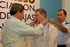 El Presidente Álvaro Uribe Vélez recibió de manos del Presidente de Asocajas, Álvaro José Cobo, la Orden al Merito de Subsidio Familiar categoría Gran Cruz, por el aporte y el interés del Jefe de Estado en el bienestar de los colombianos.
