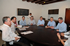 El Presidente Álvaro Uribe Vélez se reunió este jueves con el doctor Charles Cummings, Vicepresidente de John Hopkins, y con el doctor Roberto Esguerra, Presidente de la Junta Directiva de la Asociación de Hospitales y Clínicas y Director General de la Fundación Santafé. El encuentro se dio a instancias del Foro Económico Mundial, en Cartagena.