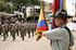 El Presidente Álvaro Uribe Vélez lideró el desfile militar en el municipio santandereano del Socorro, en el marco de la celebración del Bicentenario de la Independencia, acto durante el cual desfiló la infantería del Ejército Nacional. 