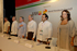 El Presidente Álvaro Uribe Vélez entona el Himno Nacional durante la ceremonia de apertura de la WPC Regional Meeting y IV Colombia Oil & Gas Investment Conference, en Cartagena. Lo acompañaron en la mesa principal (izq.-der.) el Presidente del World Petroleum Council, Randy Gossen; el ex Presidente de Chile, Ricardo Lagos; el Ministro de Minas y Energía, Hernán Martínez; el Director de la Agencia Nacional de Hidrocarburos (ANH), José Armando Zamora; y la Alcaldesa de Cartagena, Judith Pinedo.