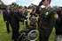 El patrullero Alex Portilla, herido en combate, fue uno de los héroes de la Policía condecorados por el Presidente Álvaro Uribe Vélez. La ceremonia se realizó este viernes en la Escuela de Cadetes ‘General Santander’ en Bogotá.