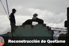 Reconstrucción de Quetame, Cundinamarca